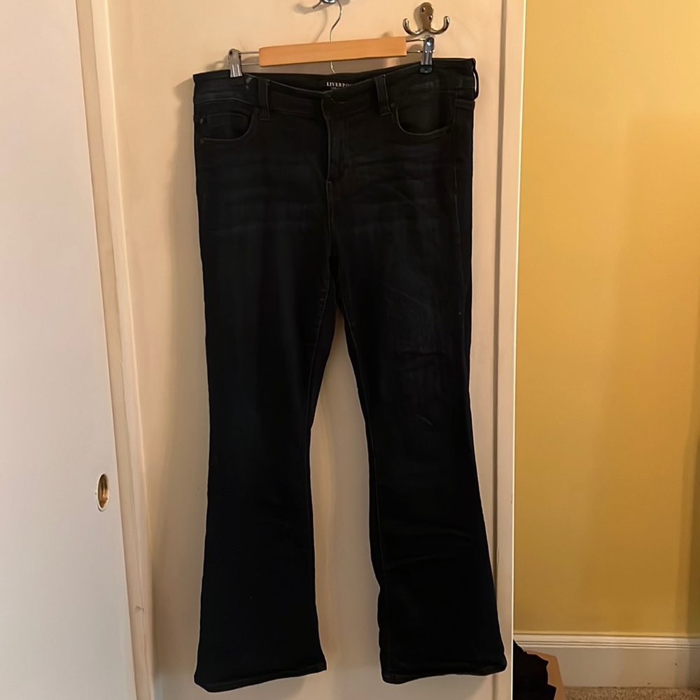 Dark Wash Bootcut Jeans size 14W